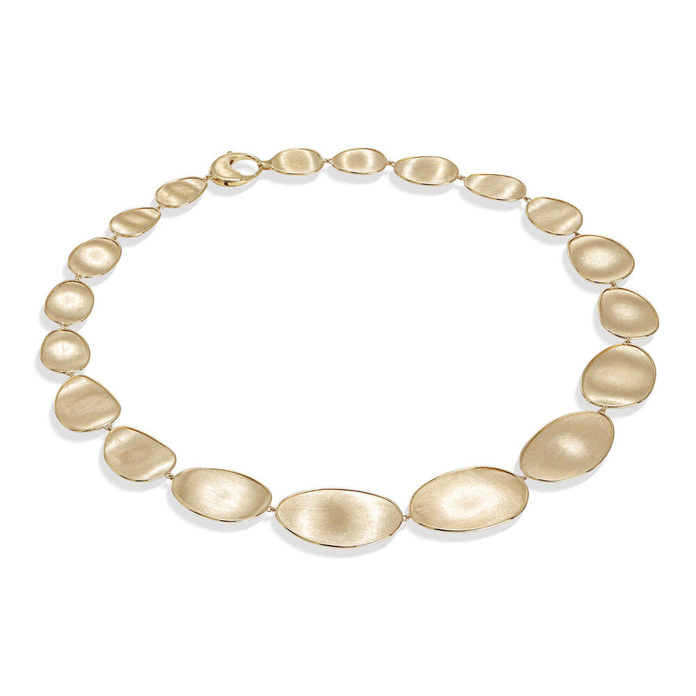 Marco Bicego Lunaria 18ct gold graduated necklace image number 0