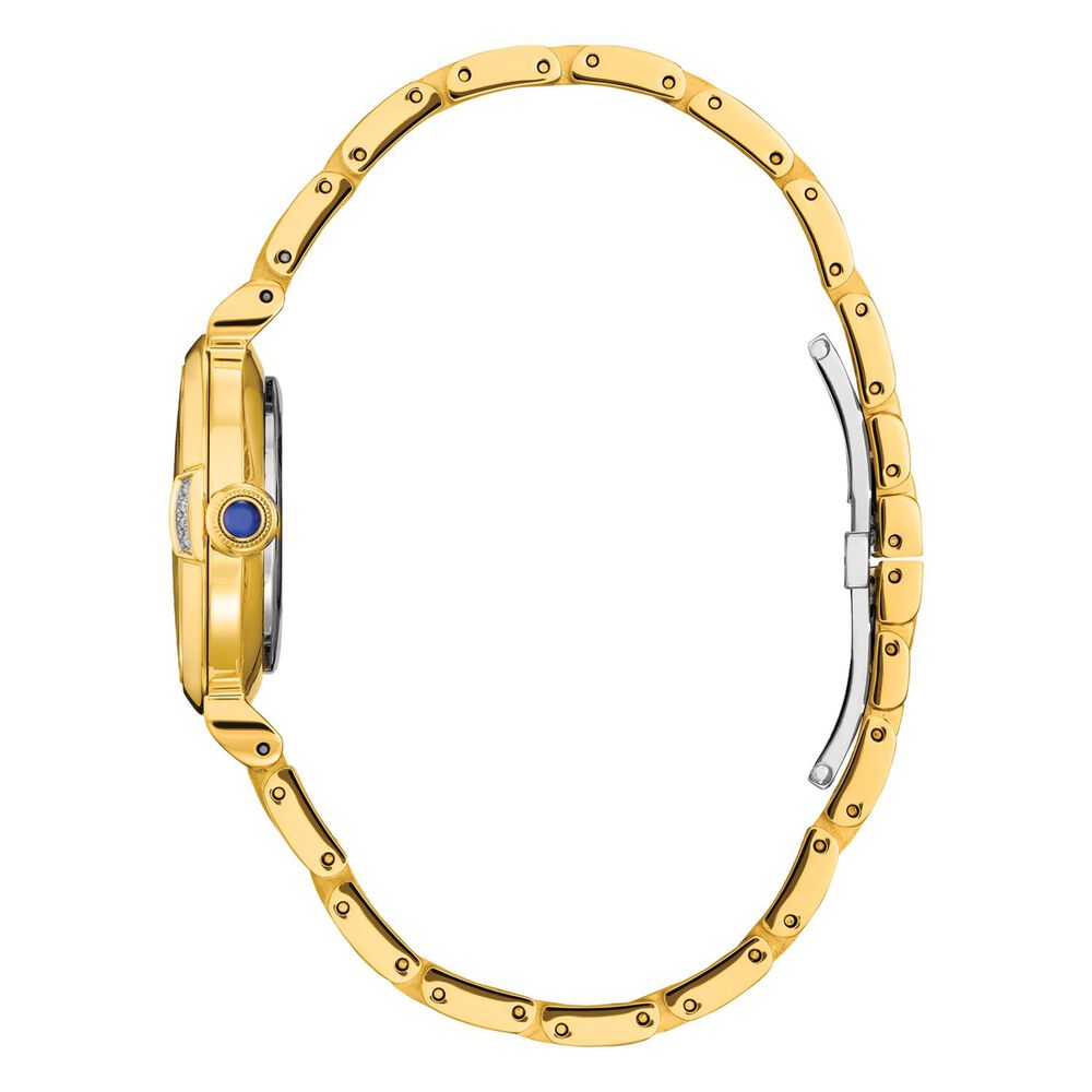 Citizen L Mae 29.5mm Pearlised Dial Yellow Gold PVD Case Bracelet Watch