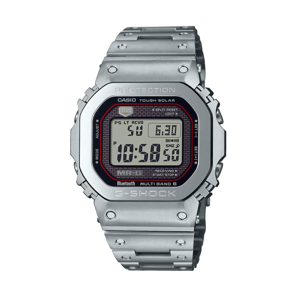 G-SHOCK MR-G 49.4mm Dial Silver Titanium Bracelet Watch image number 0