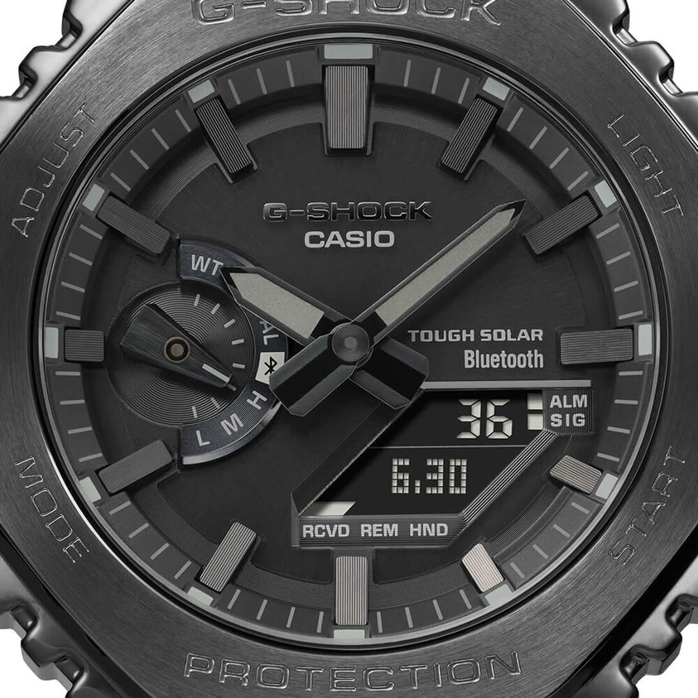 G-SHOCK Full Metal 49.8mm Dial Black Ion Plated Steel Bracelet Watch image number 2