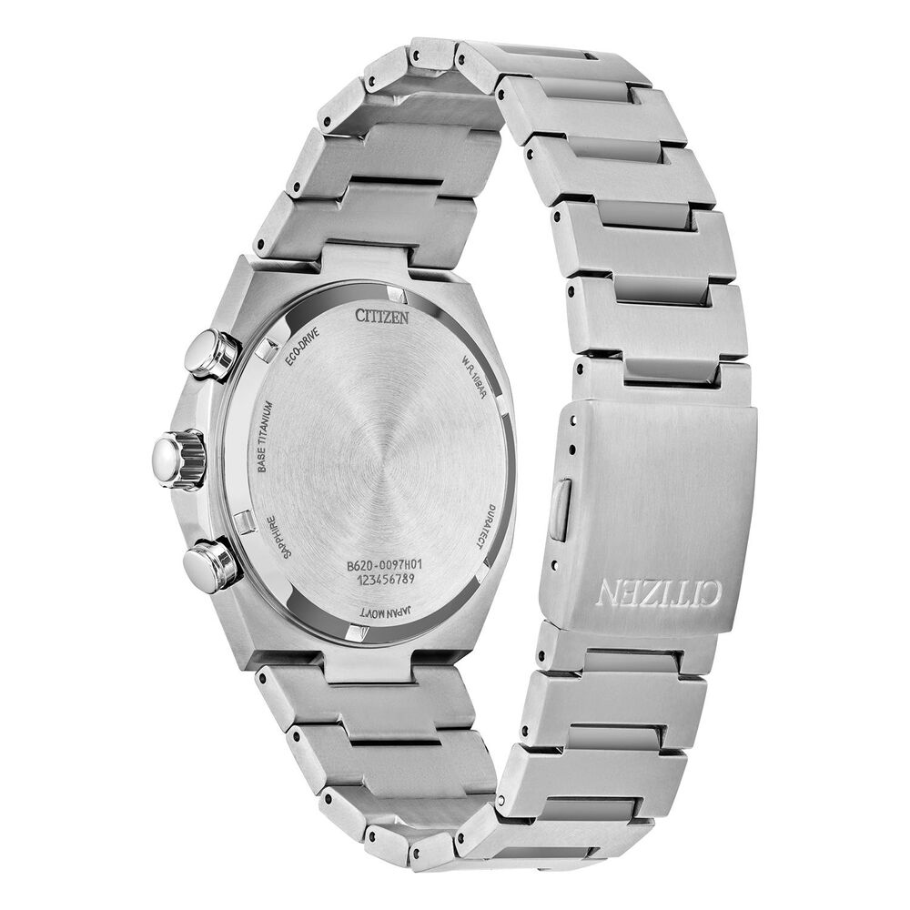 Citizen Zenshin Chrono Super Titanium&trade; 42mm Salmon Dial Bracelet Watch image number 2