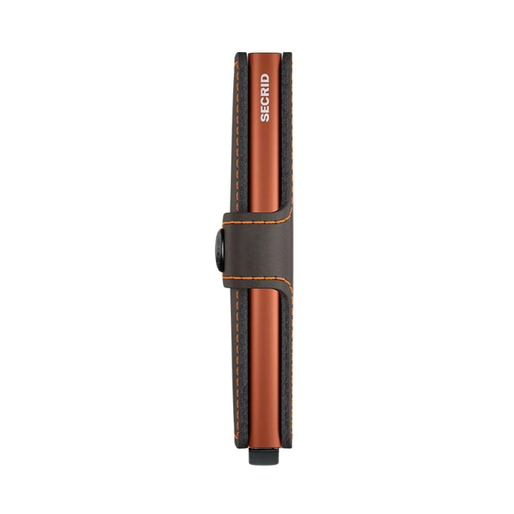 Secrid Matte Truffle & Orange Miniwallet image number 4