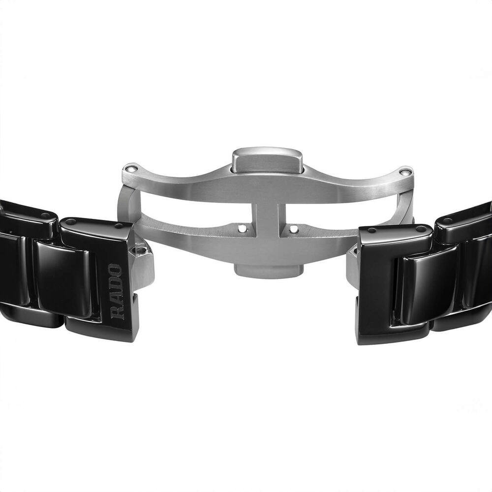 Rado True Square 29.2mm Black Dial Black Ceramic Case Watch image number 4