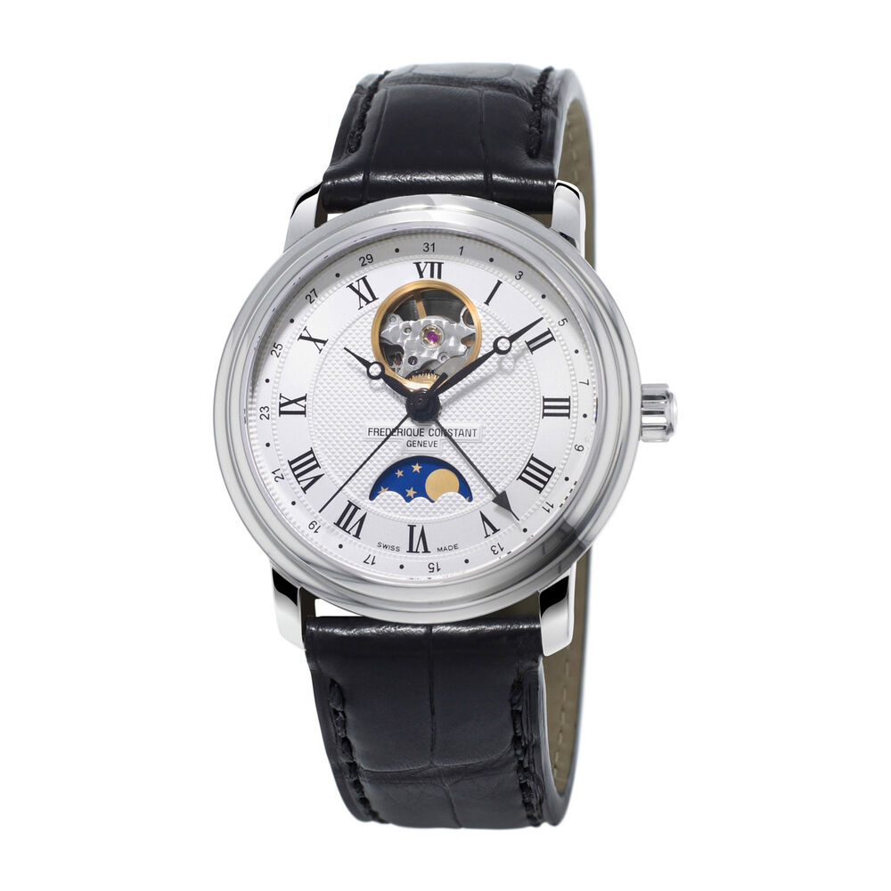 Frederique Constant Classics Moonphase Stainless Steel Automatic Watch