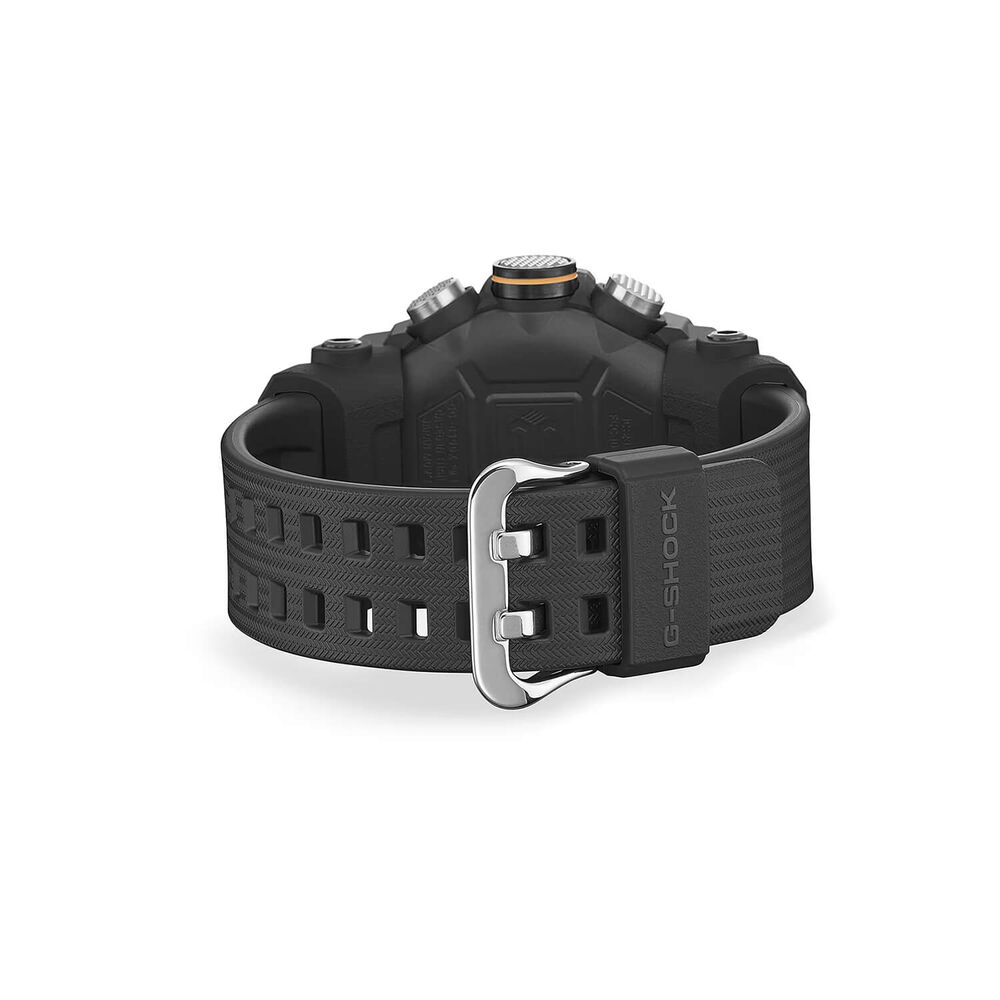 G-SHOCK Master of G Mudmaster 55.4mm Carbon Fibre Bezel & Black Resin Strap Watch