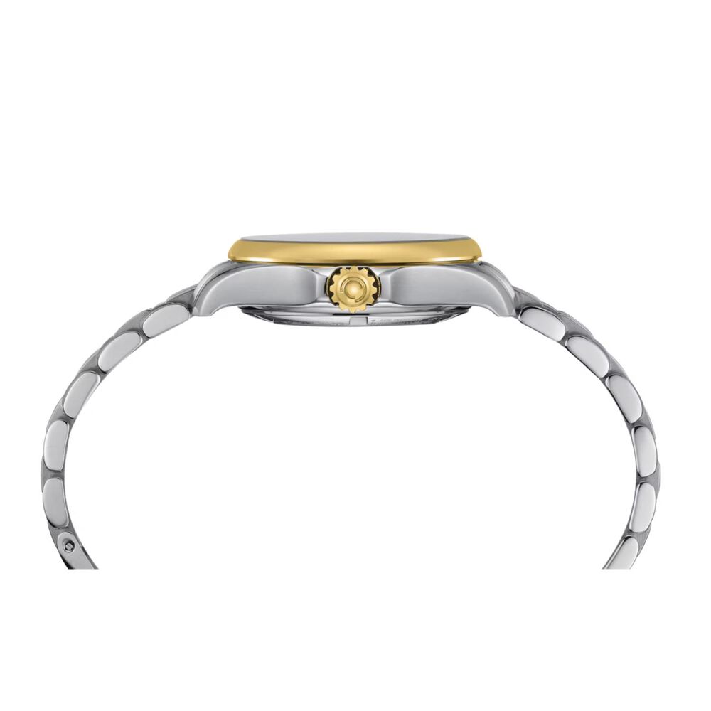 Certina DS Action Lady Powermatic 80 29mm Dark Mother of Pearl Dial Steel Bracelet Watch image number 3