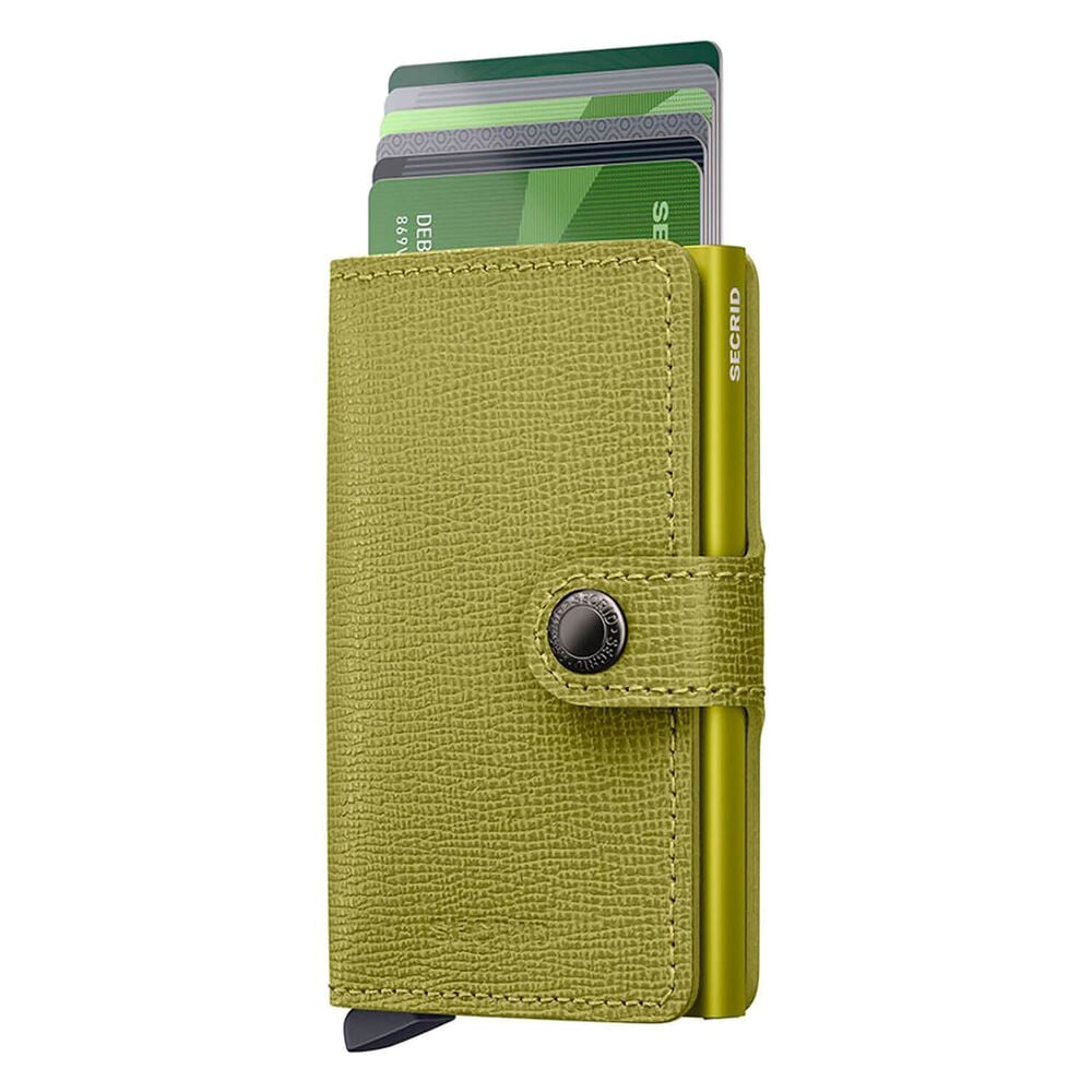 Secrid Crisple Lime Miniwallet image number 1