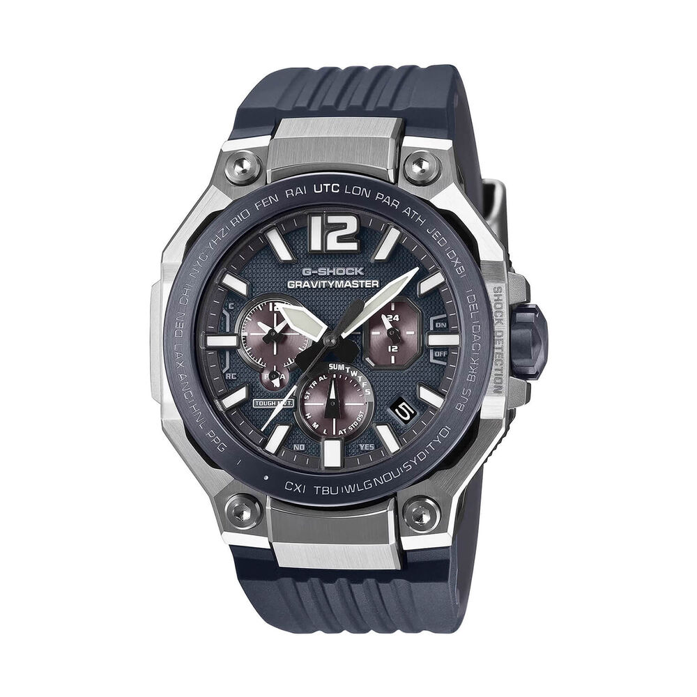G-SHOCK Master of G Gravitymaster 56.7mm Blue Dial & Blue Strap Watch