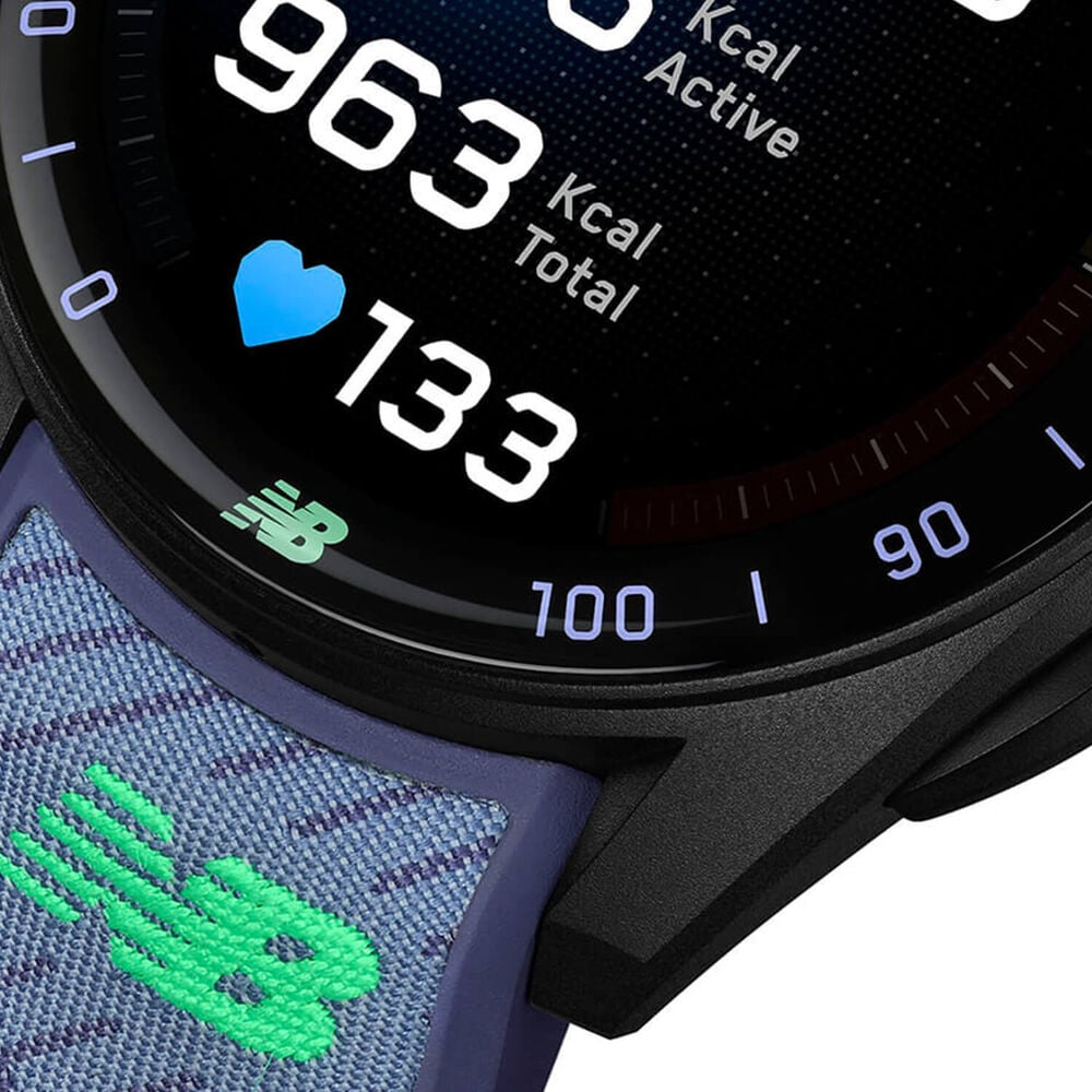 TAG Heuer Connected Calibre E5 New Balance Edition 40mm Dial Rubber Strap Watch image number 2