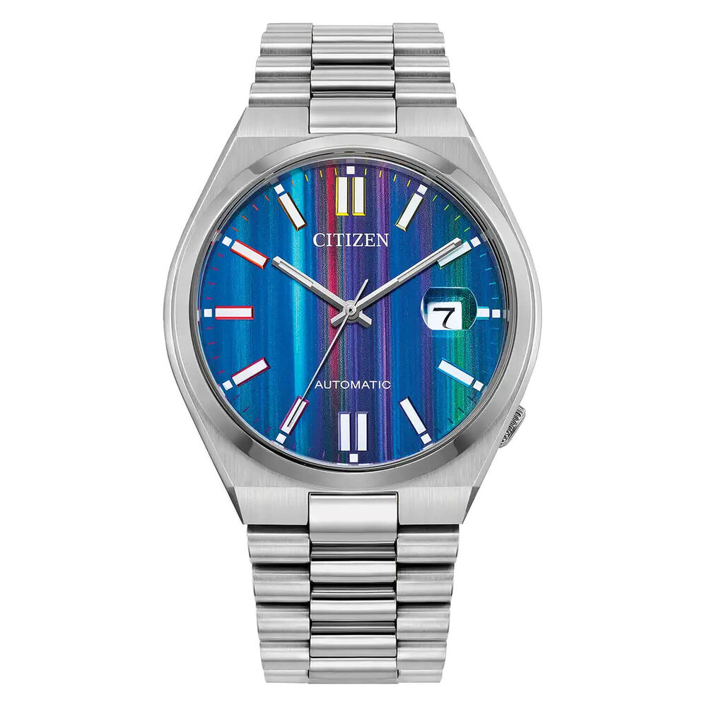 Citizen Tsuyosa 40mm Coloured Spectrum Dial Steel Bracelet Watch image number 0