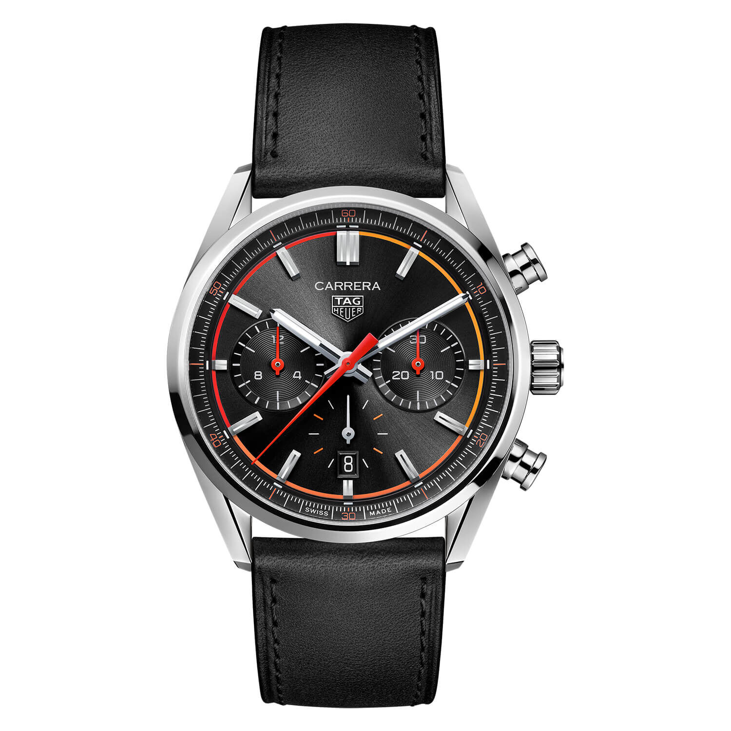 Tag heuer black and red watch discount