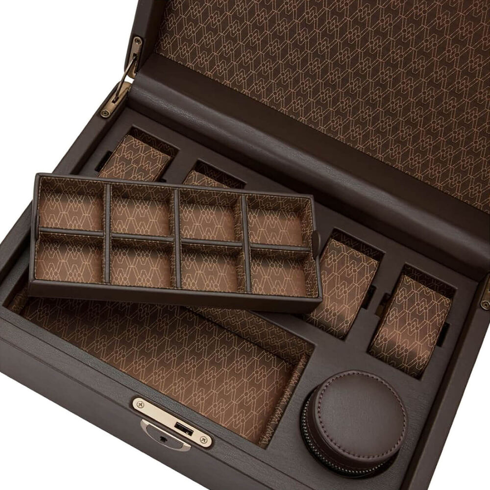 WOLF Earth Coffee 5 Pc Watch Box