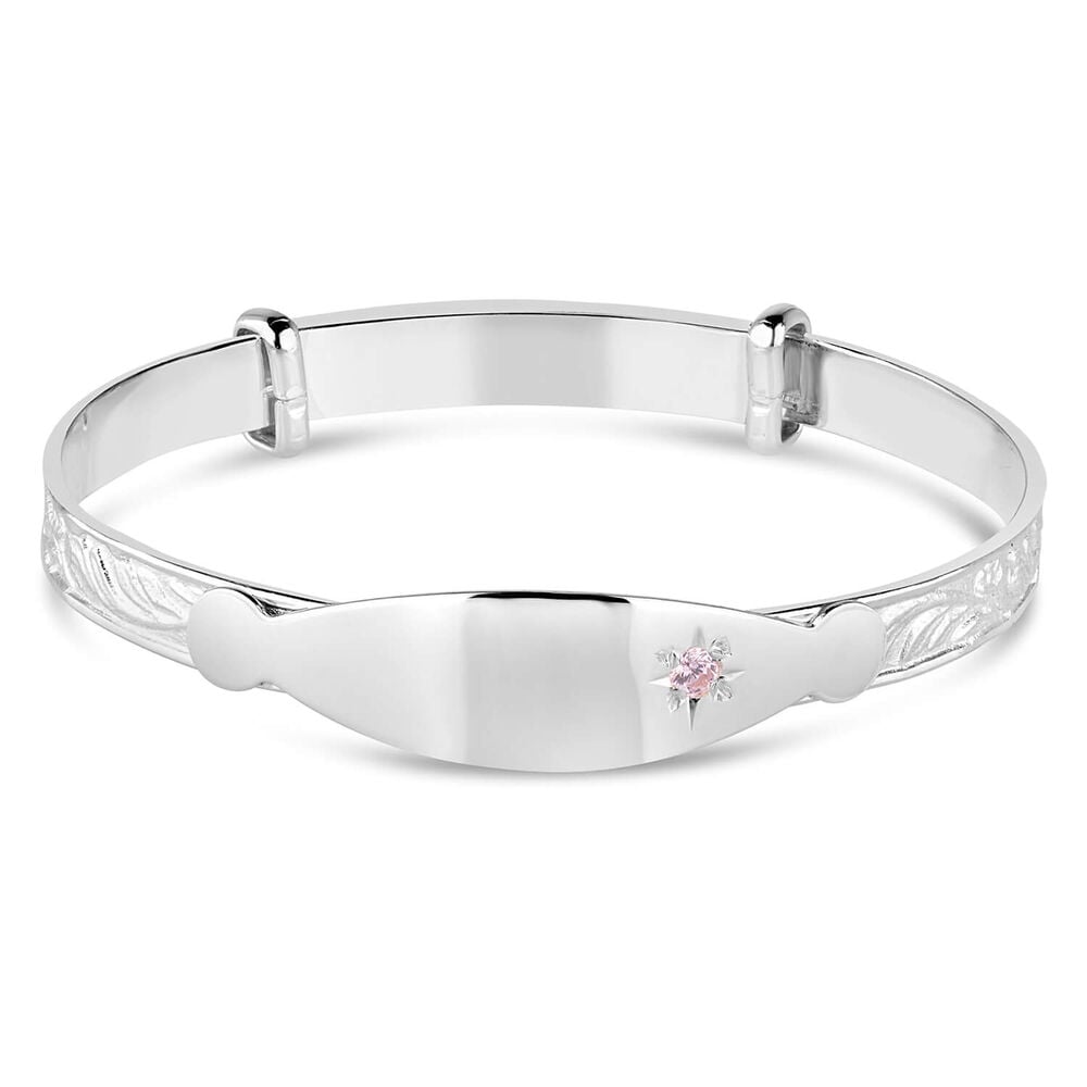 Sterling Silver Baby Bangle image number 0