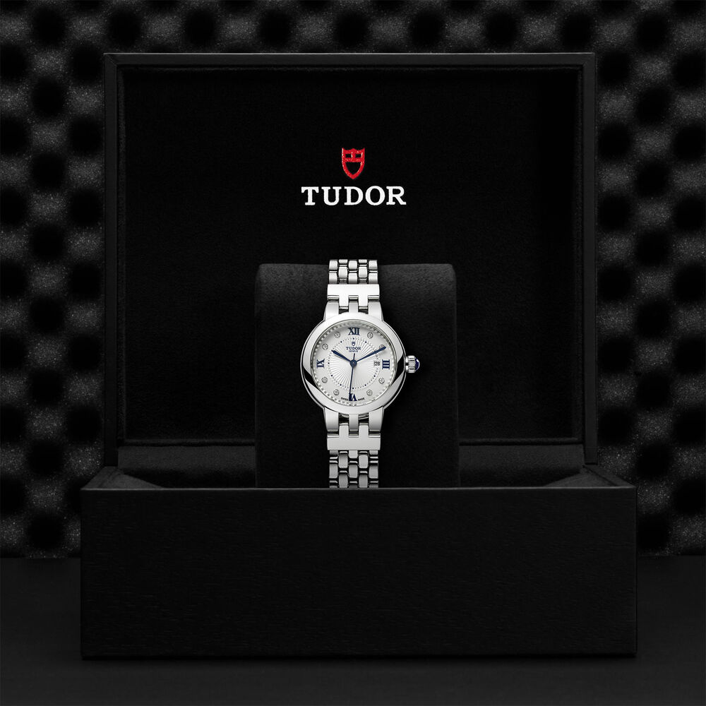 TUDOR Clair de Rose 30mm White Dial with Diamond Ladies Watch image number 4