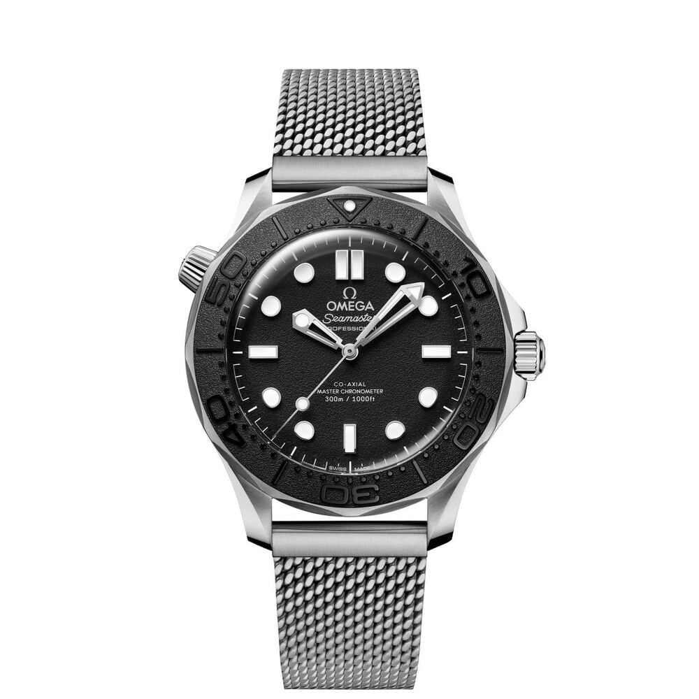 Omega Seamaster Diver 300M "Spectre" 42mm Black Dial Stainless Steel Bracelet Watch