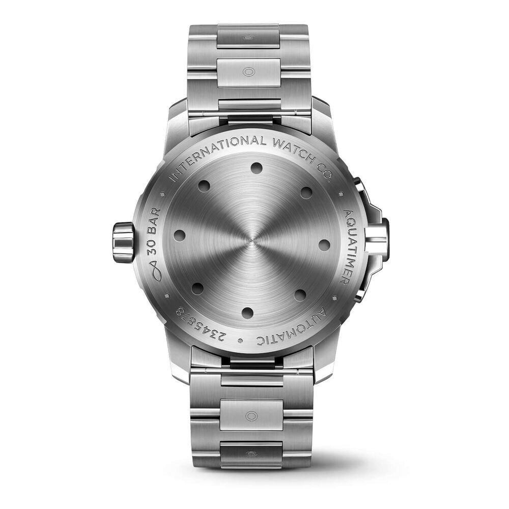 IWC Schaffhausen Aquatimer Automatic Black Dial Bracelet Watch image number 3
