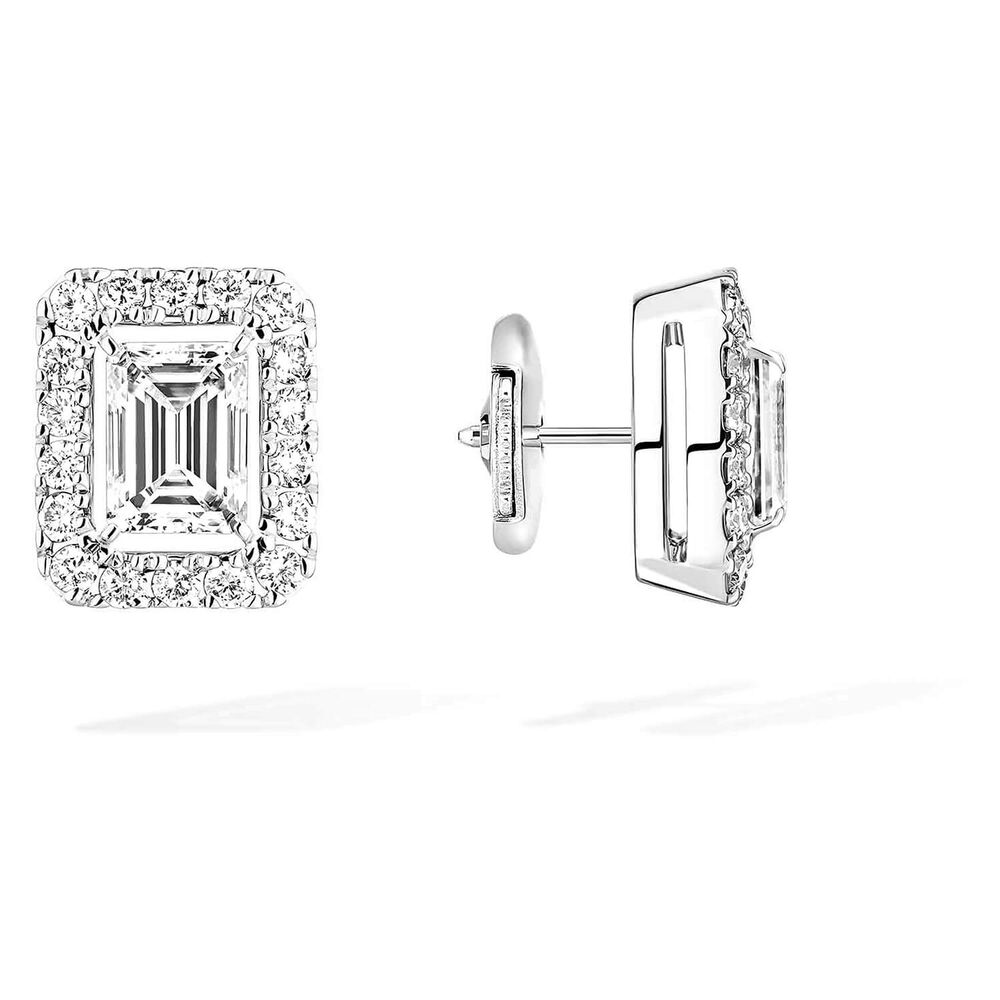 Messika Joy 18ct White Gold 0.40tcw Diamond Stud Earrings