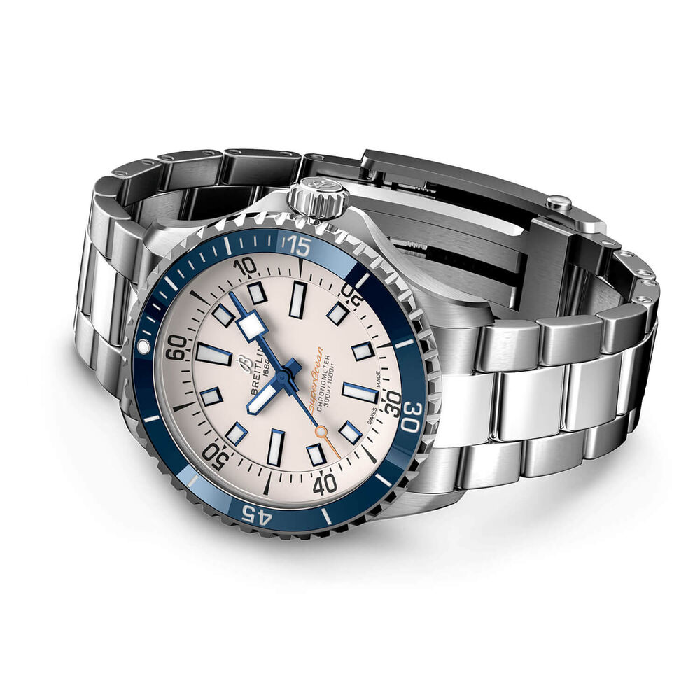 Breitling Superocean Automatic 42 White Dial Bracelet Watch image number 2