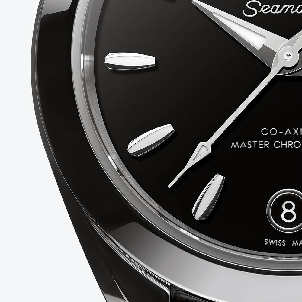 OMEGA Aqua Terra 150M 30mm Black Dial Steel Bracelet Watch image number 1