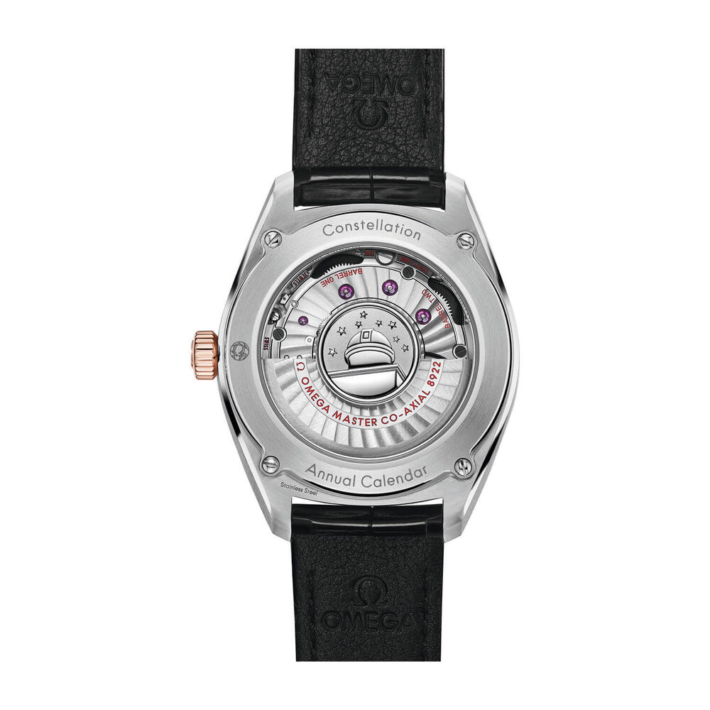 Omega Constellation Globemaster Black Dial With Rose Gold Mens Watch image number 1