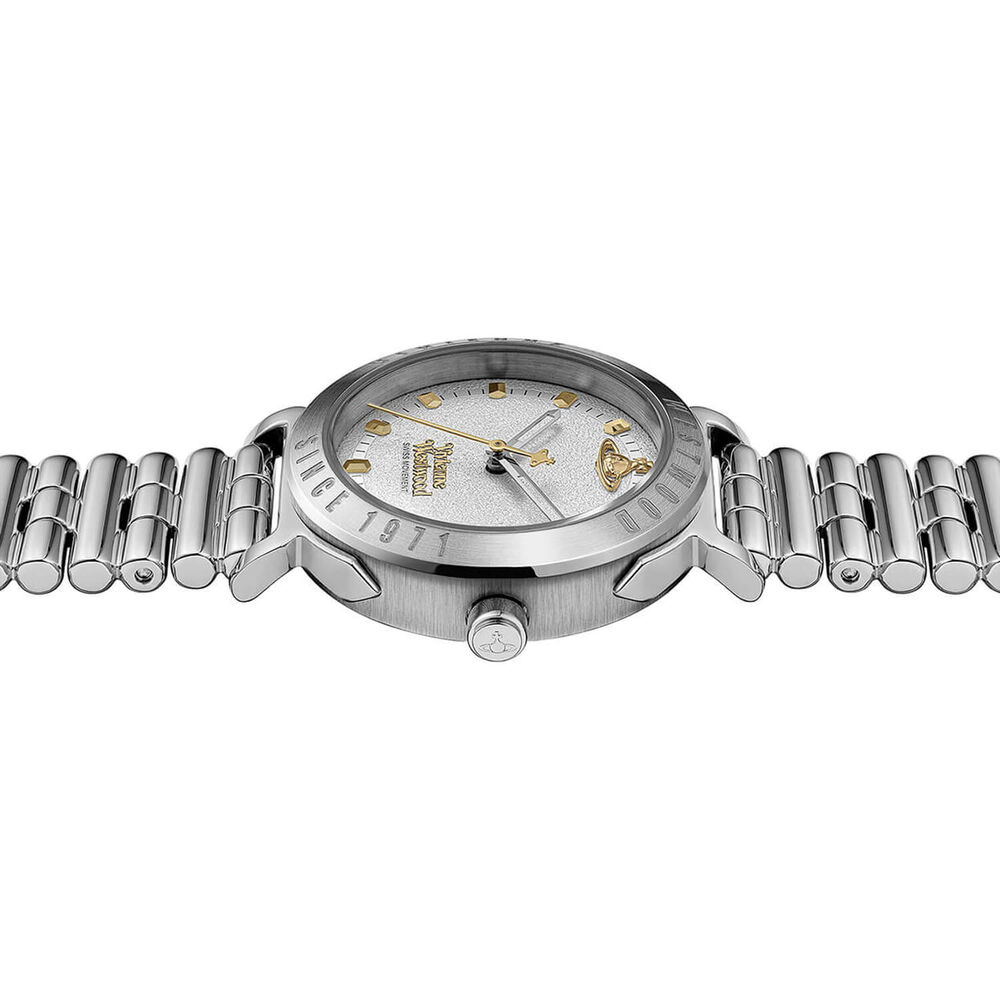 Vivienne Westwood Chelsea 31mm Silver Dial Steel Bracelet Watch