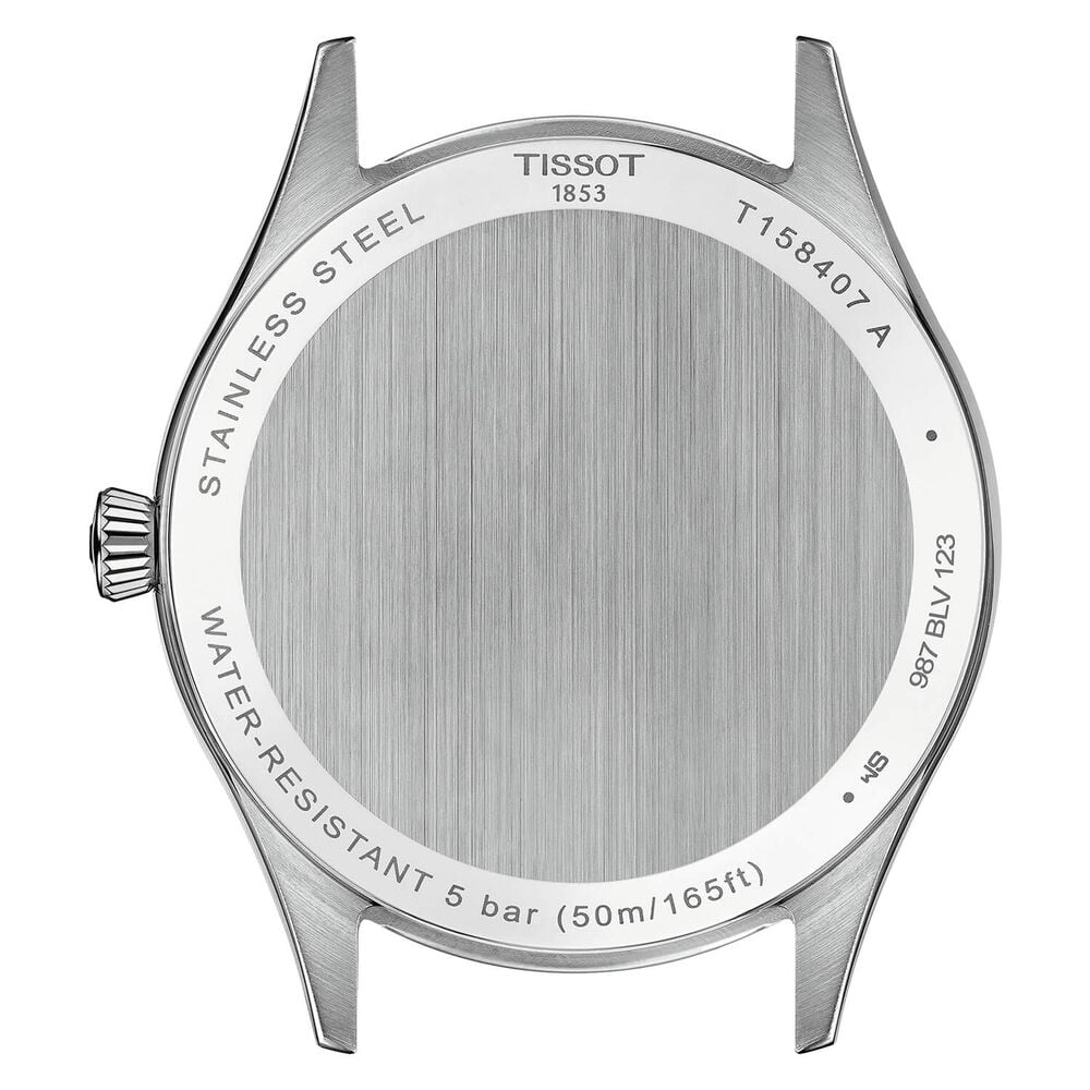 Tissot Classic Dream 40mm Black Dial Steel Bracelet Watch image number 2