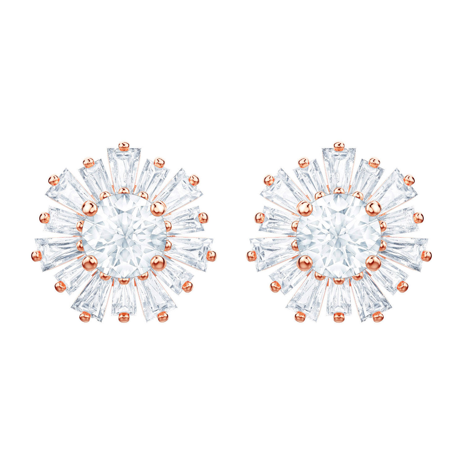 Swarovski clear store crystal earrings