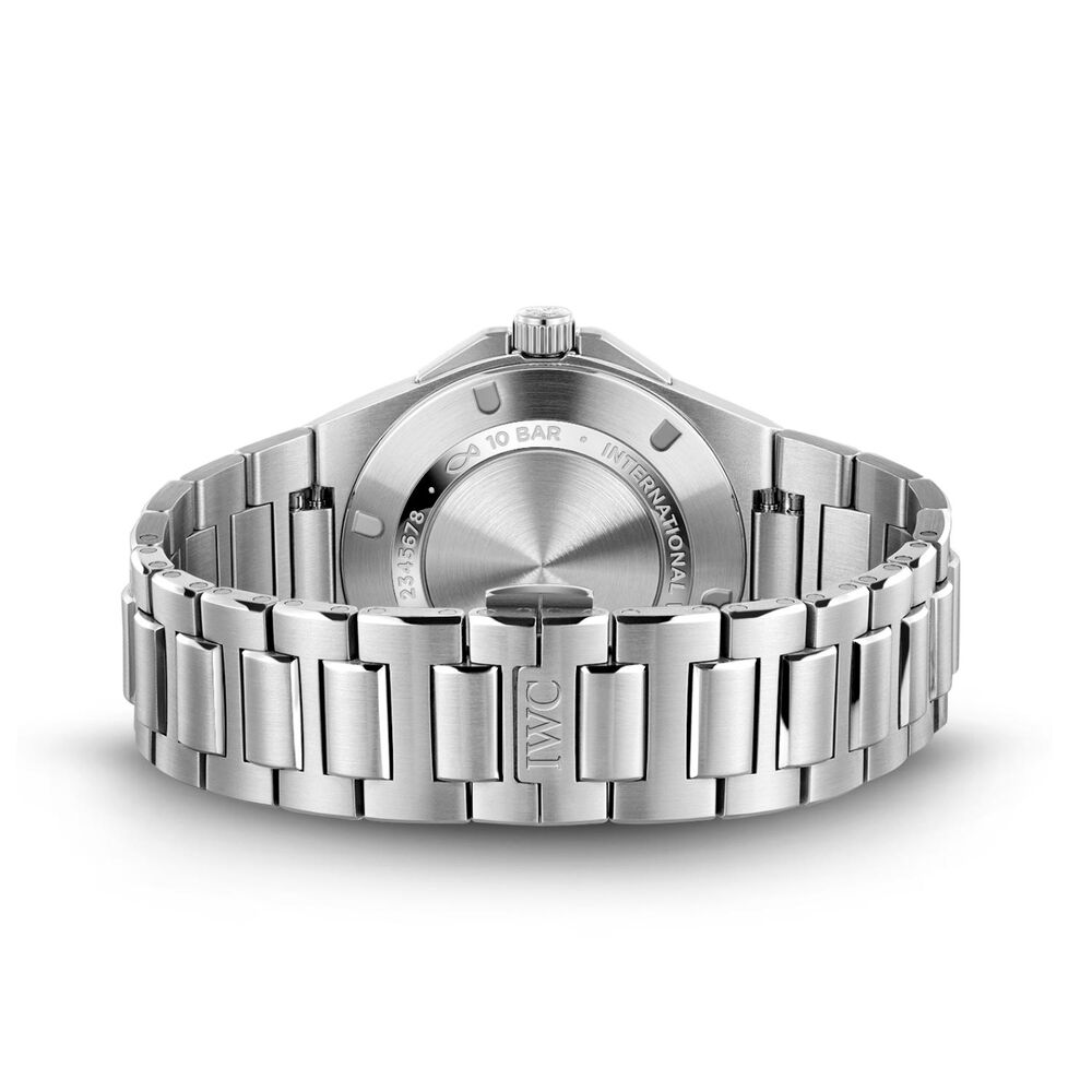 IWC Schaffhausen Ingenieur Automatic 40mm Blue Dial Steel Bracelet Watch image number 4