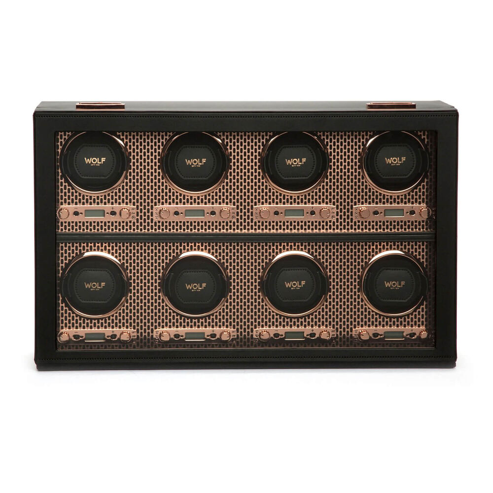 WOLF AXIS 8pc Copper Watch Winder image number 0