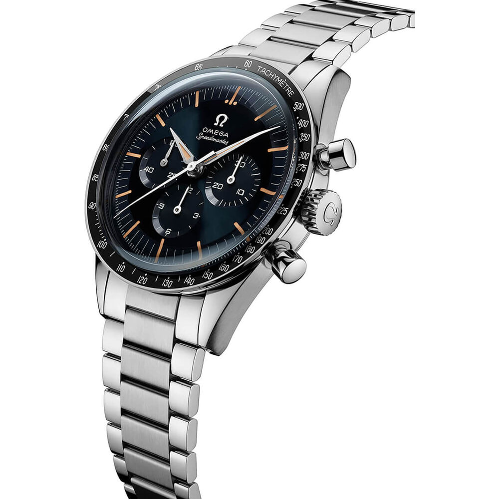 OMEGA Speedmaster Anniversary Series 'First OMEGA in Space’ 39.7mm Dial Steel Bracelet Watch