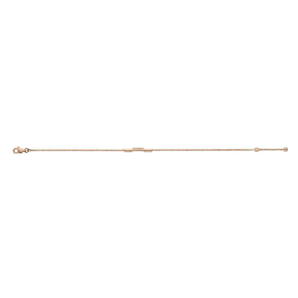 Gucci Link to Love 18ct Pink Gold Bracelet (Size S, 6.3")