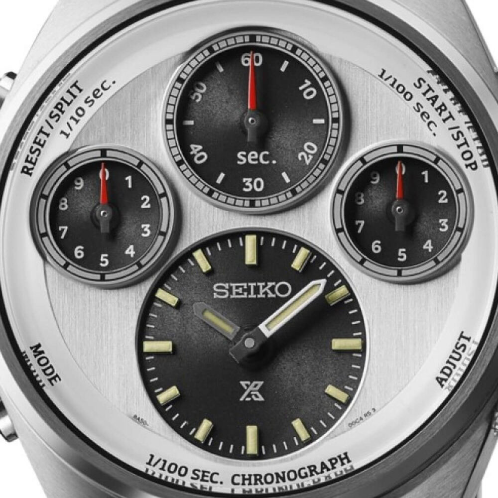 Seiko Prospex 110th Anniversary Limited Edition Speedtimer Solar 42mm Watch image number 1