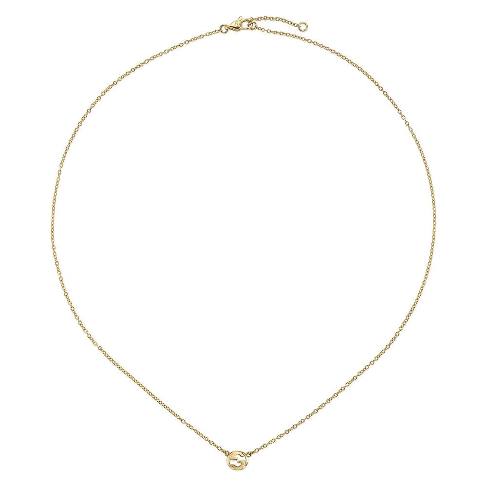 Gucci Interlocking G 18ct Yellow Gold Necklace