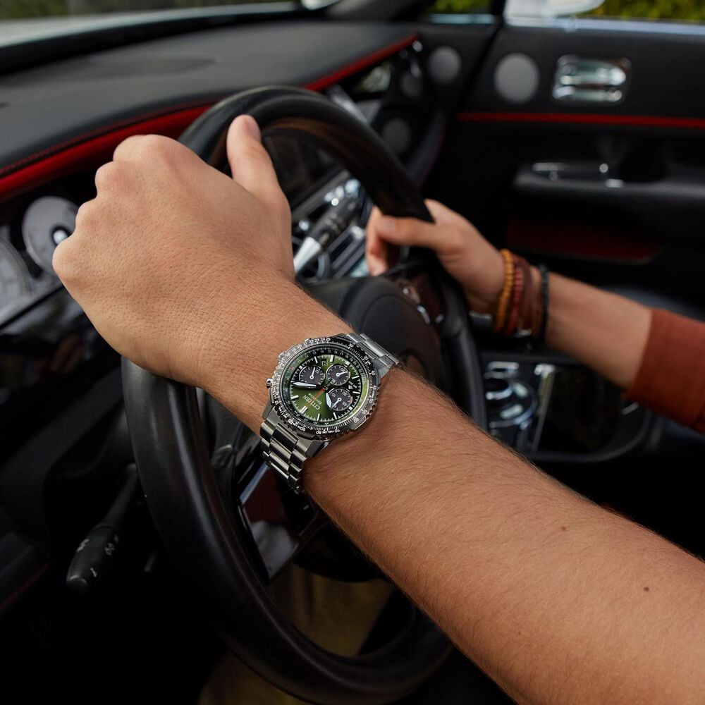 Citizen Promaster Air Navihawk 40mm Khaki Dial Stainless Steel Bracelet Watch image number 5