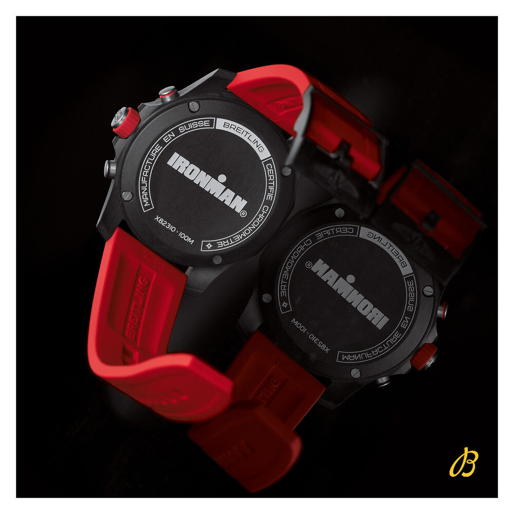 Breitling Endurance Pro Ironman 44mm Red Breitlite Rubber Strap Watch image number 2