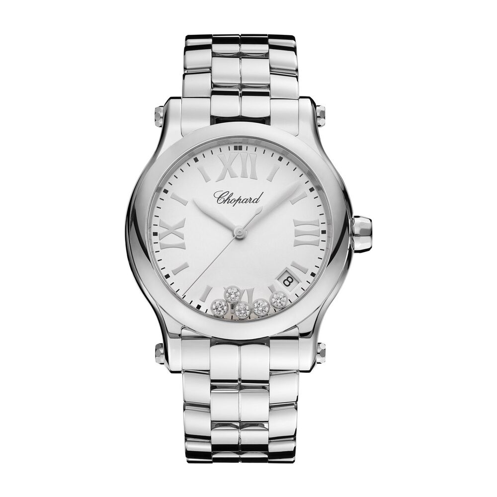 Chopard Happy Sport Ladies Stainless Steel Quartz Watch image number 0
