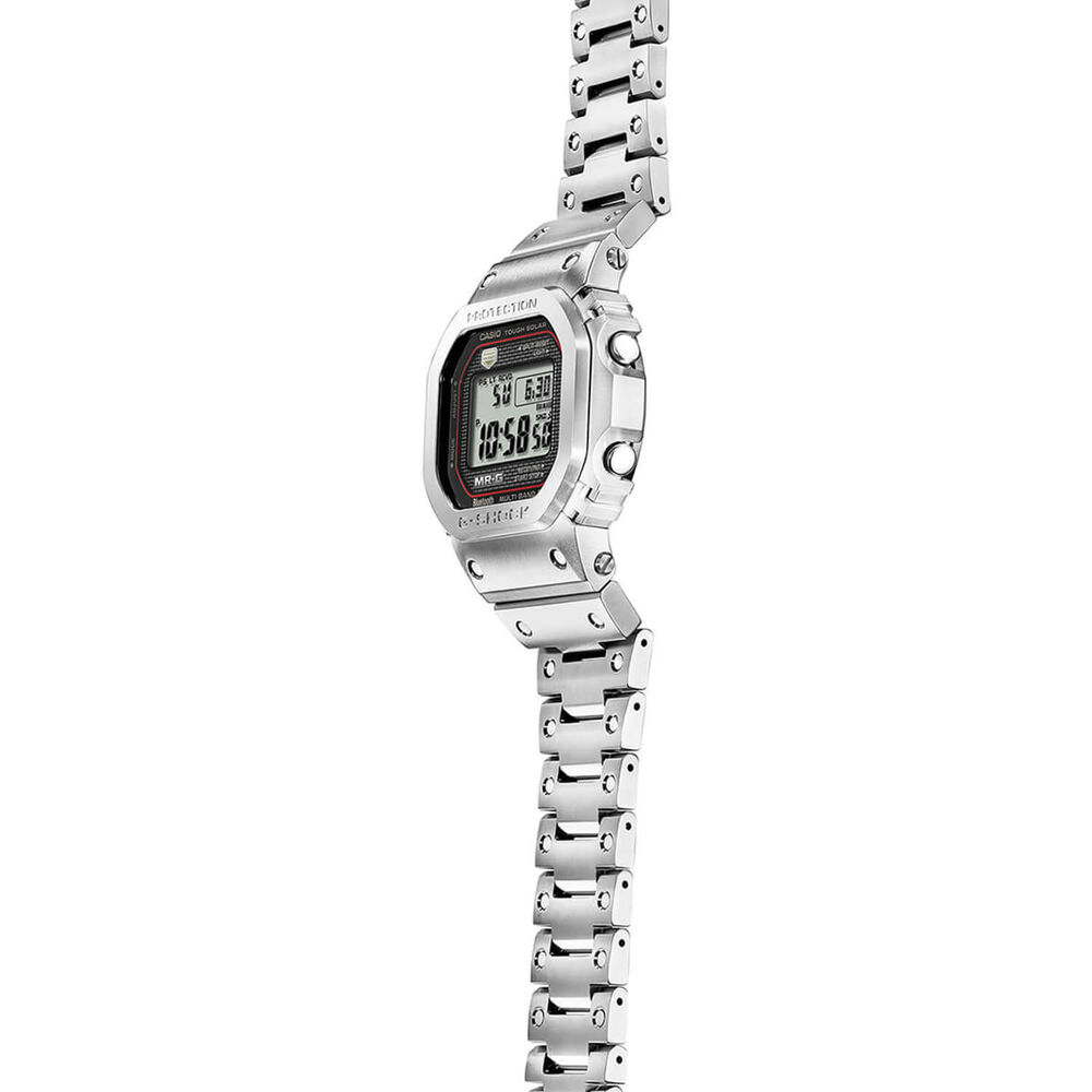 G-SHOCK MR-G 49.4mm Dial Silver Titanium Bracelet Watch image number 7