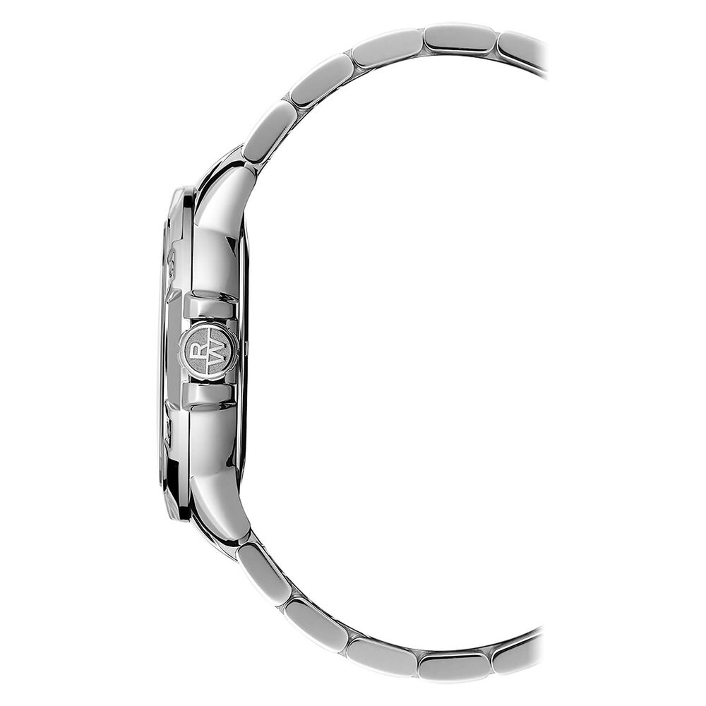 Raymond Weil Tango 41mm Black Dial Steel Bracelet Watch image number 2