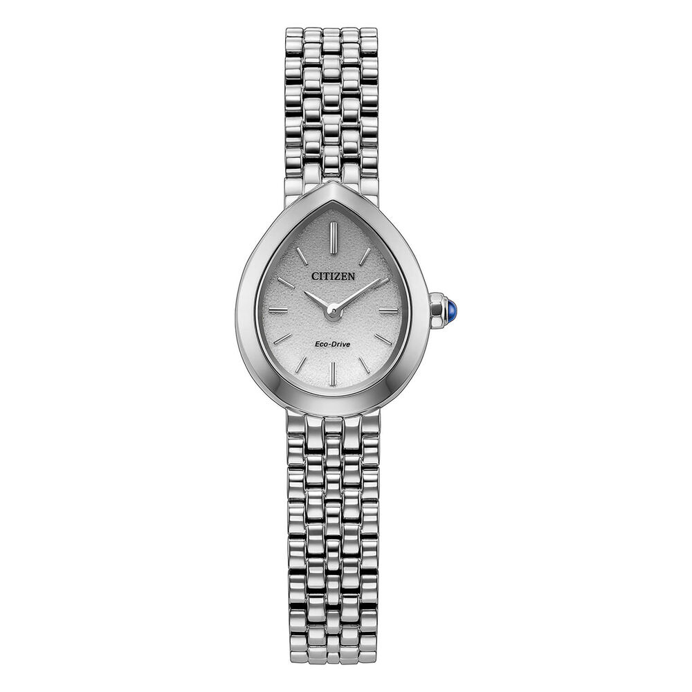 Citizen L Rainell 20mm Silver Dial Steel Bracelet Watch