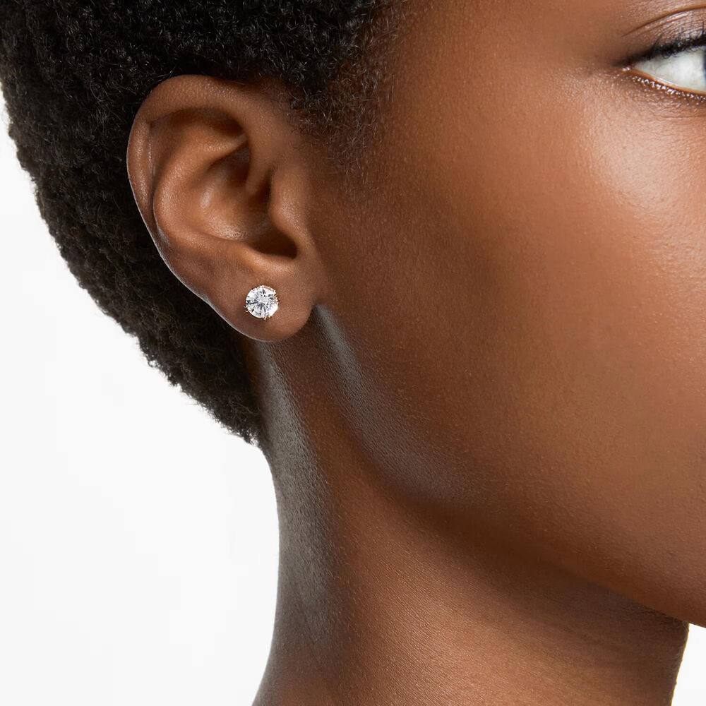 Swarovski Constella Round Cut Stud Earrings