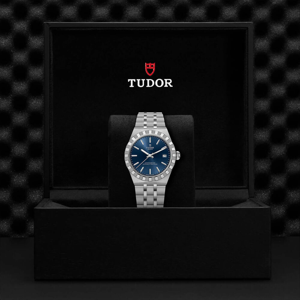 TUDOR Royal 36mm Blue Dial Stainless Steel Bracelet Watch