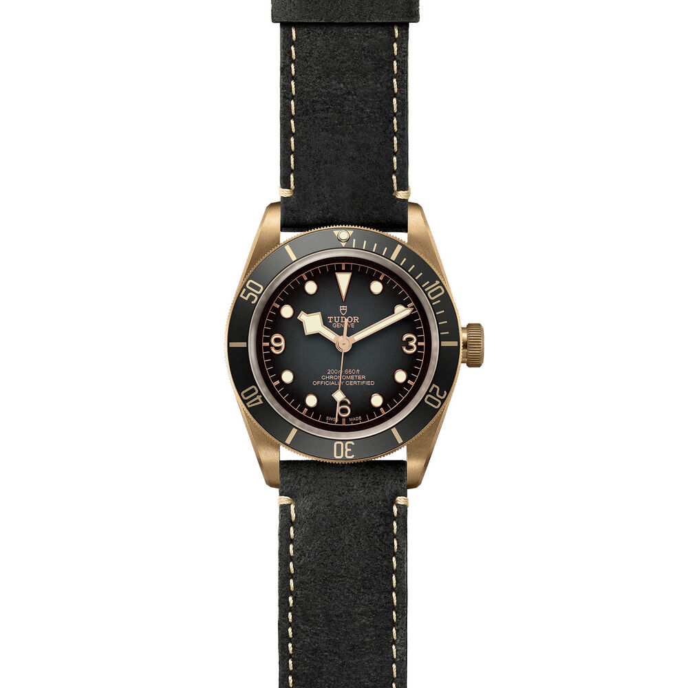 Pre-Owned TUDOR Black Bay Bronze Swiss Dive 43mm Mens Watch