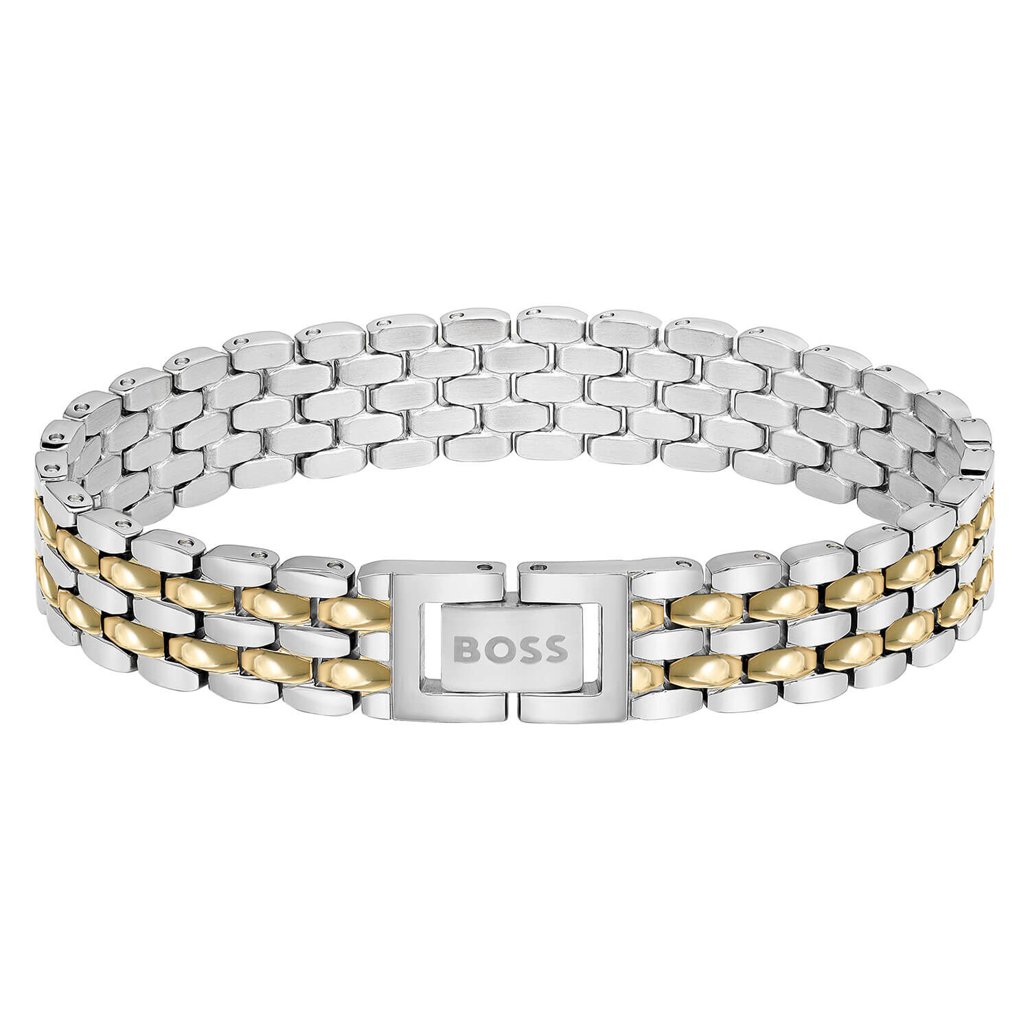 BOSS Isla Two Toned IP Multi Link Bracelet