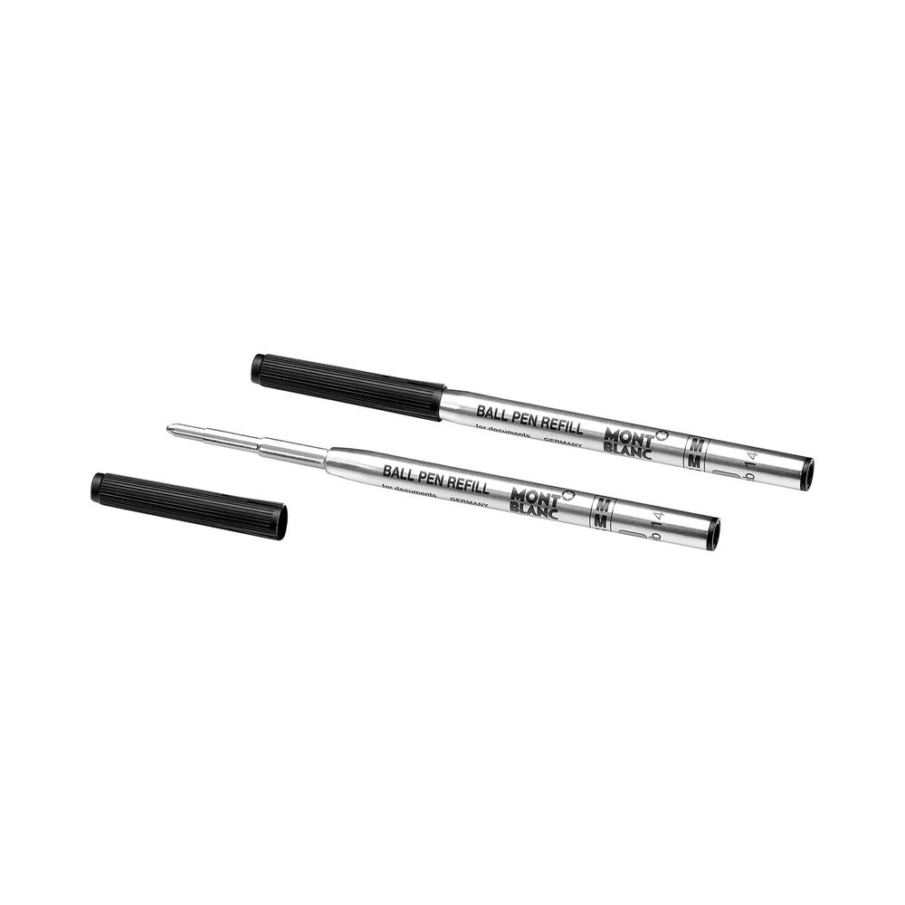 Montblanc Mystery Black Two Medium Ballpoint Pen Refills image number 1