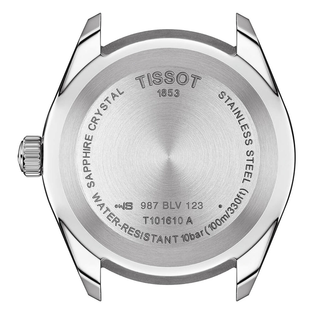 Tissot PR100 Sport 42mm Blue Dial Steel Case Bracelet Watch