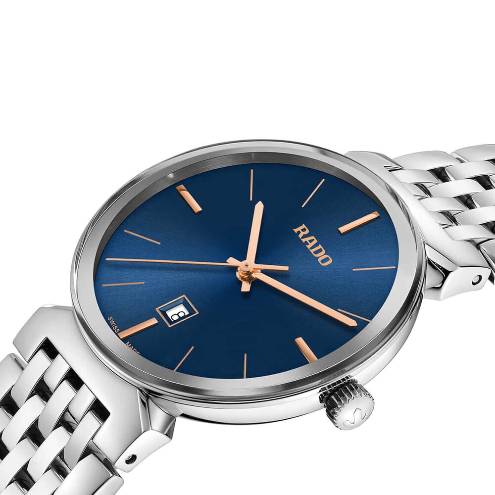 Rado Florence 30mm Blue Dial Steel Bracelet Watch