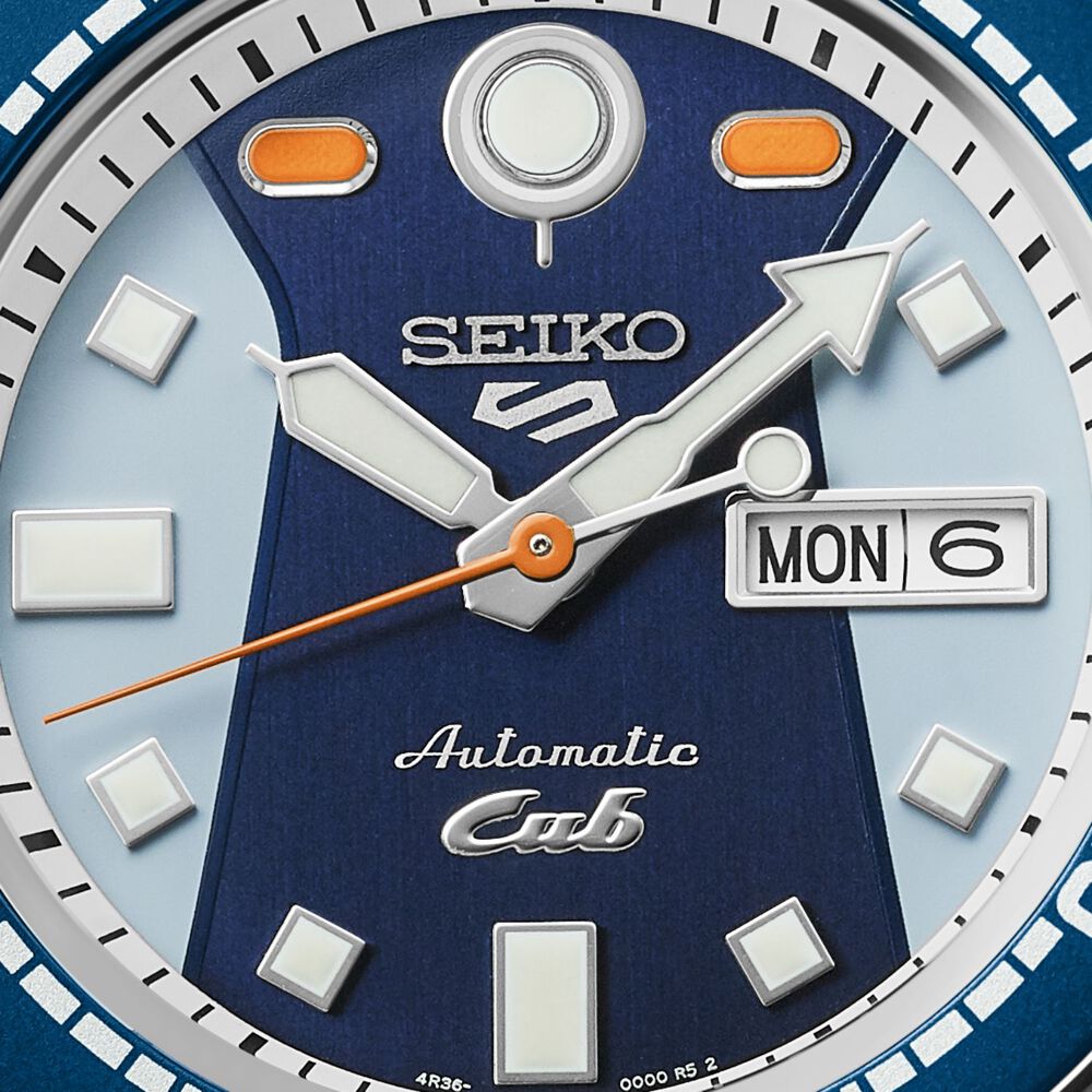 Seiko 5 Sports Honda Super Club 42.5mm Dial Nato Strap Watch