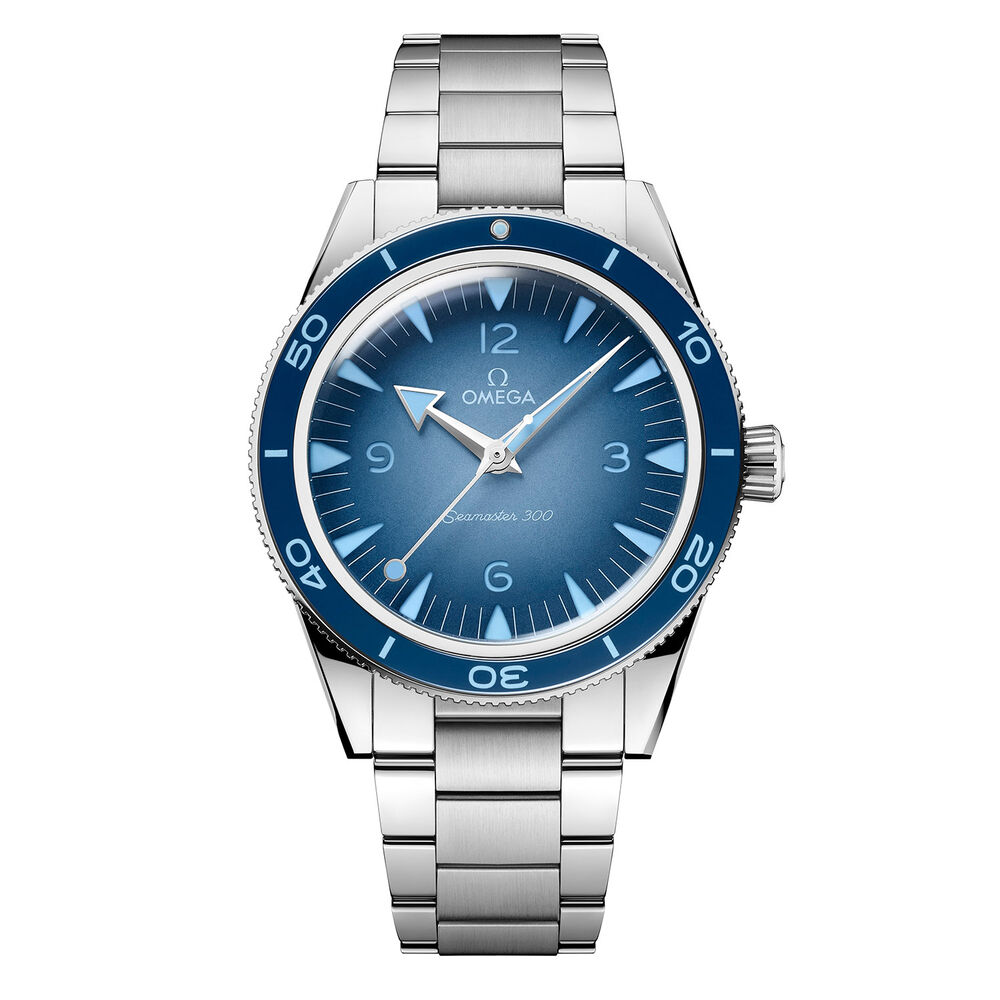 OMEGA Seamaster 300 41mm Summer Blue Dial Bracelet Watch