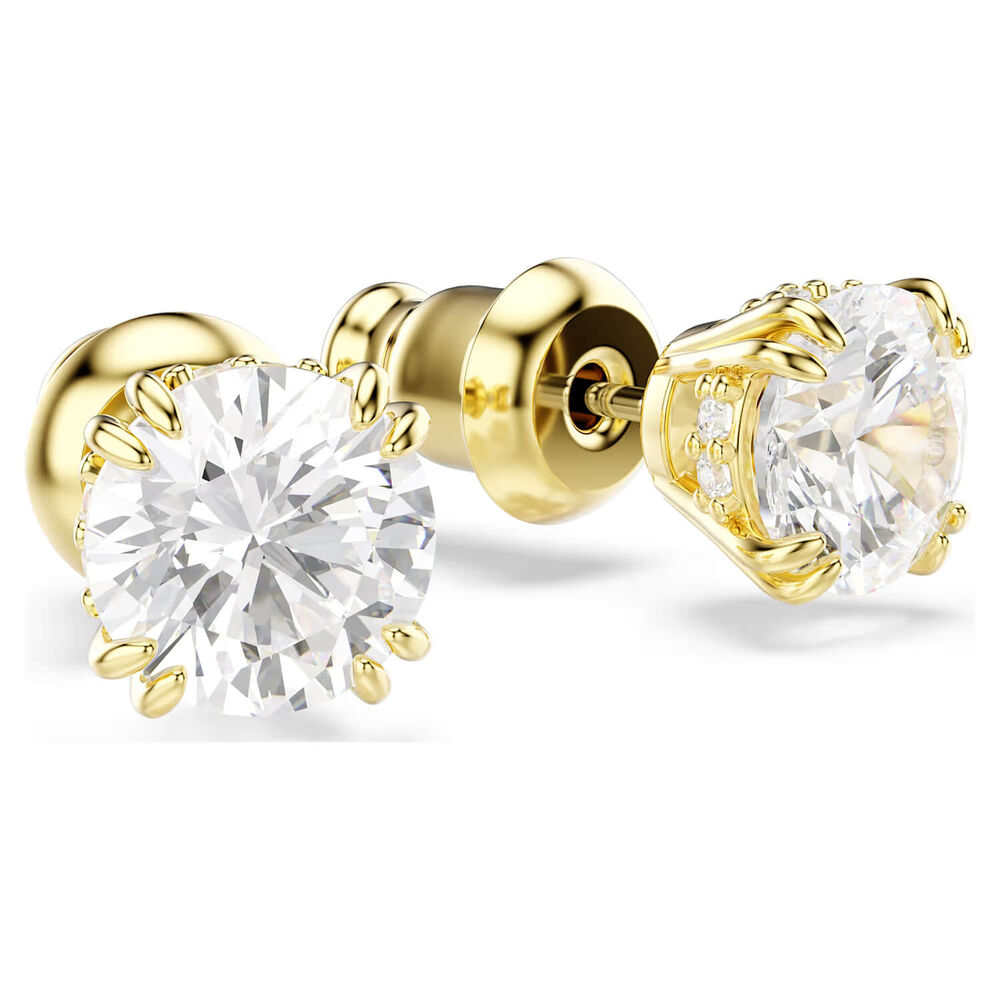 Swarovski Constella Round Cut Stud Earrings