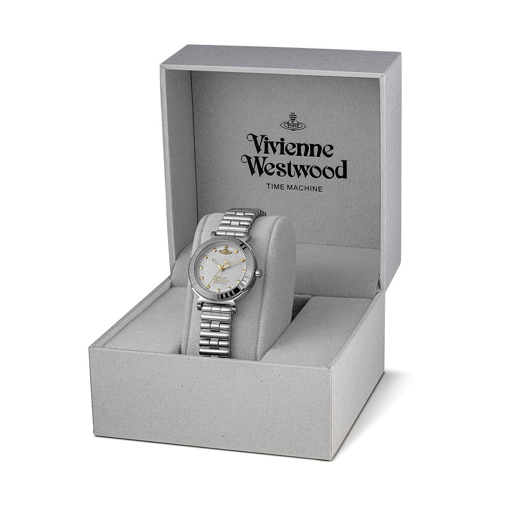 Vivienne Westwood Chelsea 31mm Silver Dial Steel Bracelet Watch